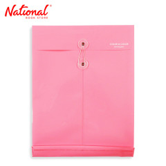 Morning Glory Plastic Envelope 51721-86919 Pink A4...