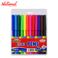 Kid Art Coloring Pen 858-12 12 Colors - School Supplies -...
