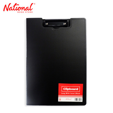 Best Buy Clipboard 6011fc Long with Cover Metal Clip Black - School & Office - Filing Supplies