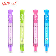 Zhengda Retractable Eraser Transparent Mechanical Pen Type ZD-0020B (color may vary)