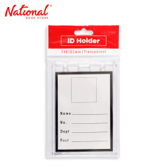 Best Buy Id Protector Vertical A7 Transparent Slide Card Holder 74x105mm T-1192V - School & Office