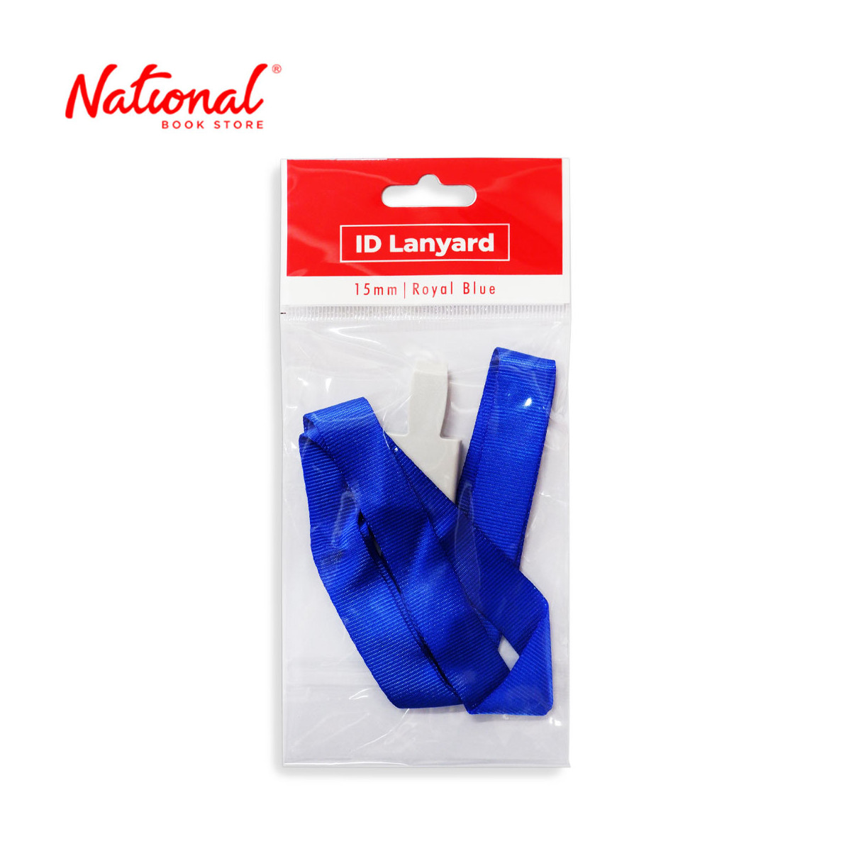 Best Buy Id Lanyard Royal Blue with Plastic Hook 15mm K-1214 - School & Office Supplies