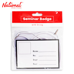 Best Buy Seminar ID Badge with String 3.75x4.25mm SB-001...