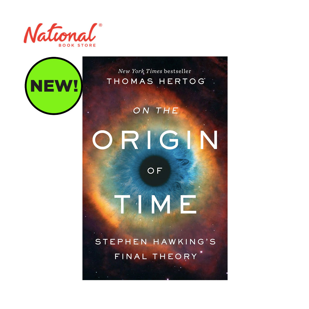 On The Origin of Time: Stephen Hawking's Final Theory by Thomas Hertog - Trade Paperback - Reference