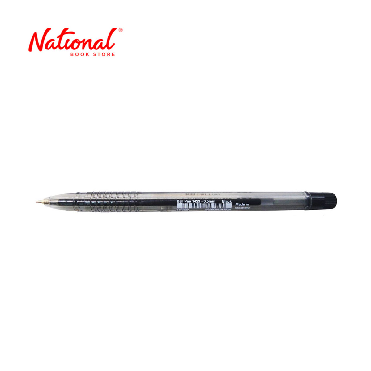 Faber Castell 1423 Ballpoint Pen Black - Writing Supplies - School & Office Supplies