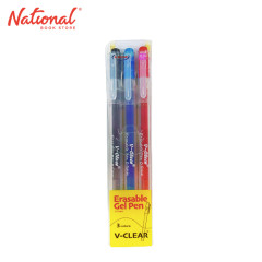 V-Clear Erasable Gel Pen 0.5mm EGP-VC - School & Office...
