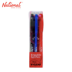 V-Clear Erasable Gel Pen 0.5mm EGP-LGT - School & Office...