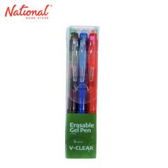 V-Clear Retractable Gel Pen 0.5mm EGPC-LGN - School &...