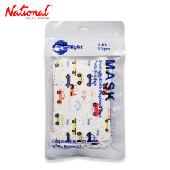 Start Right Face Mask Kids 3ply Surgical 10's per pack -...
