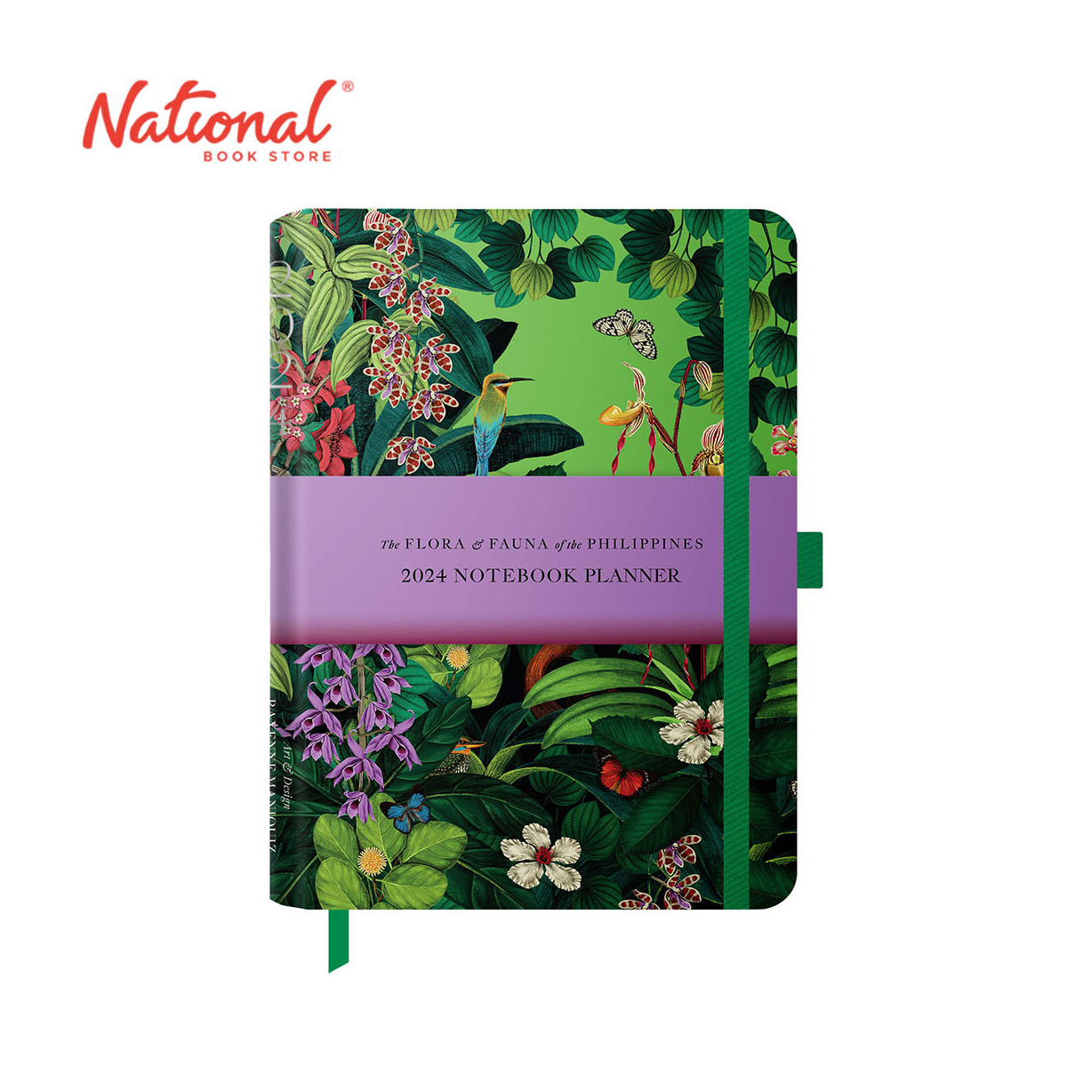 2024 Notebook Planner A5 The Flora & Fauna of the Philippines - School & Office Supplies