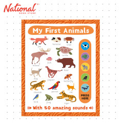 My First Animals: Giant Learning Sound - Hardcover - Preschool Books
