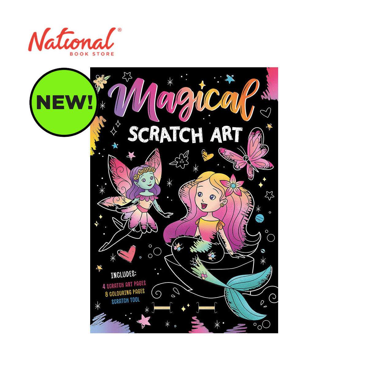Magical Scratch Art - Trade Paperback - Activity Books for Kids