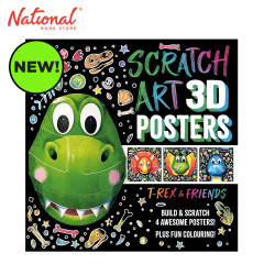 Scratch Art 3D Posters: T-Rex & Friends - Trade Paperback...