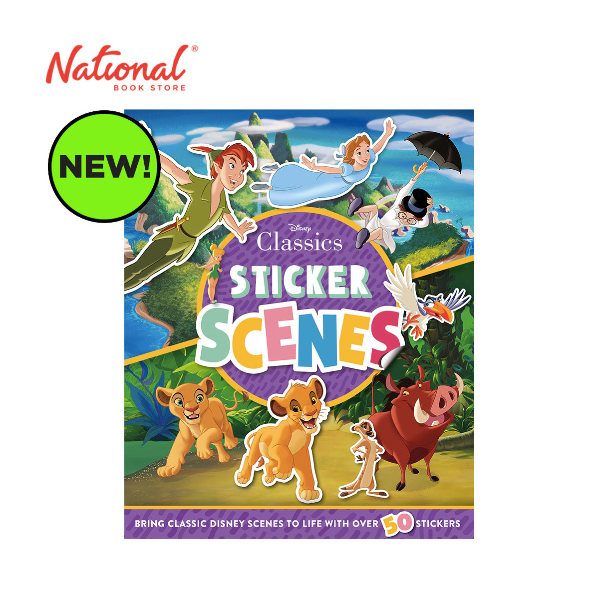 Disney Classics: Sticker Scenes - Trade Paperback - Hobbies for Kids
