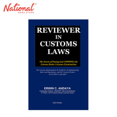 Reviewer in Customs Laws by Erwin C. Andaya - Trade...