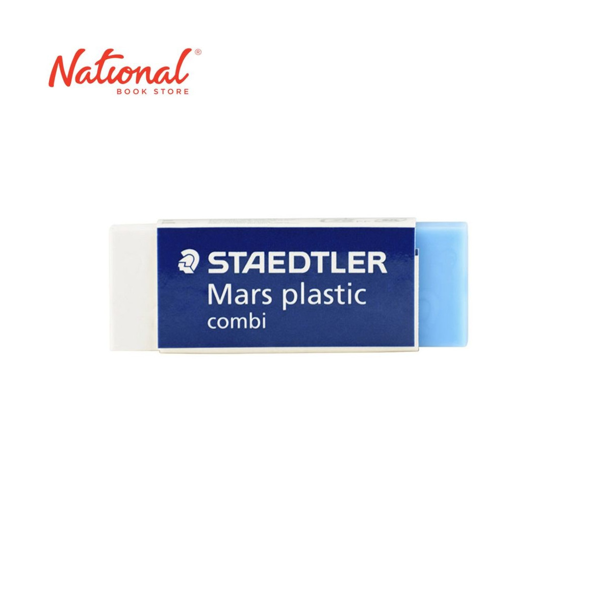 STAEDTLER ERASER 526 508 MARS PLASTIC COMBINATION WHITE AND BLUE