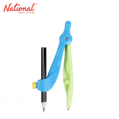 Keyroad Compass Set Ergonomic Round Tip Pin with Pencil...