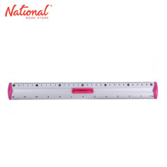 Keyroad Plastic Ruler Measure Clip Aluminum with Pen Grip...