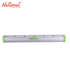 Keyroad Plastic Ruler Measure Clip Aluminum with Pen Grip...