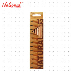 Marco Natural Wooden Pencil No.2 12s 6001E-12CB/HB - School & Office Supplies