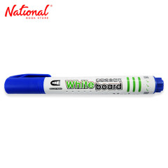 Leto Whiteboard Marker Refillable Blue Bullet WB-8806 -...