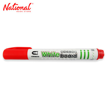 Leto Whiteboard Marker Refillable Red Bullet WB-8806 - School & Office Supplies