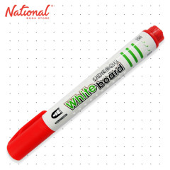 Leto Whiteboard Marker Refillable Red Bullet WB-8806 - School & Office Supplies