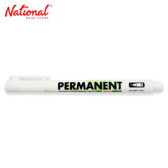 Leto Permanent Marker White Slim PM-9915 - School &...