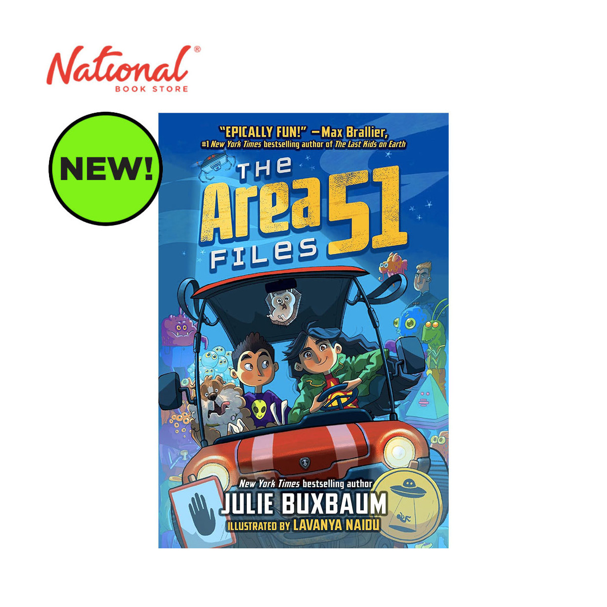 *PRE-ORDER* The Area 51 Files By Julie Buxbaum - Trade Paperback - Children's Fiction