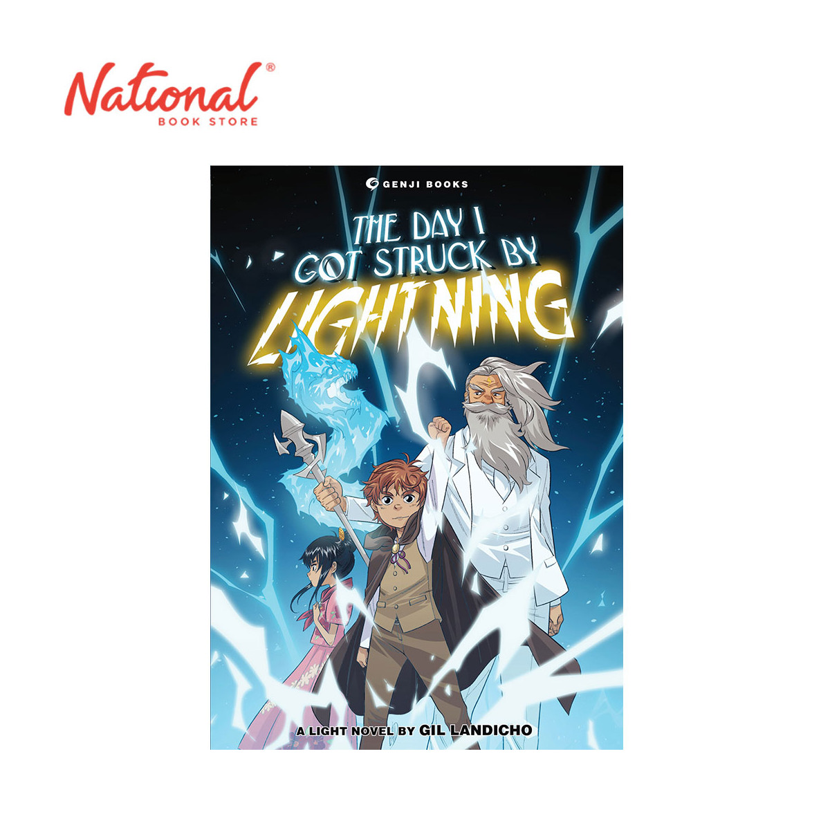 Genji Novel I: The Day I Got Struck By Lightning by Gil Landicho - Trade Paperback