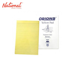 ORIONS YELLOW PAD 8.5X13 80S F300601005