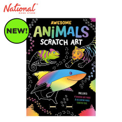 Awesome Animals Scratch Art: Scratch - Trade Paperback - Coloring Books for Kids