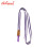 Lanyard Two Tone With Plastic Hook White & Violet No.1 - School & Office Supplies