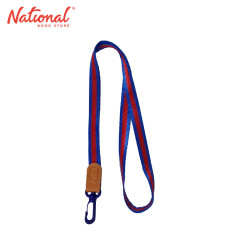 Lanyard Two Tone With Plastic Hook Blue & Red No.1 -...