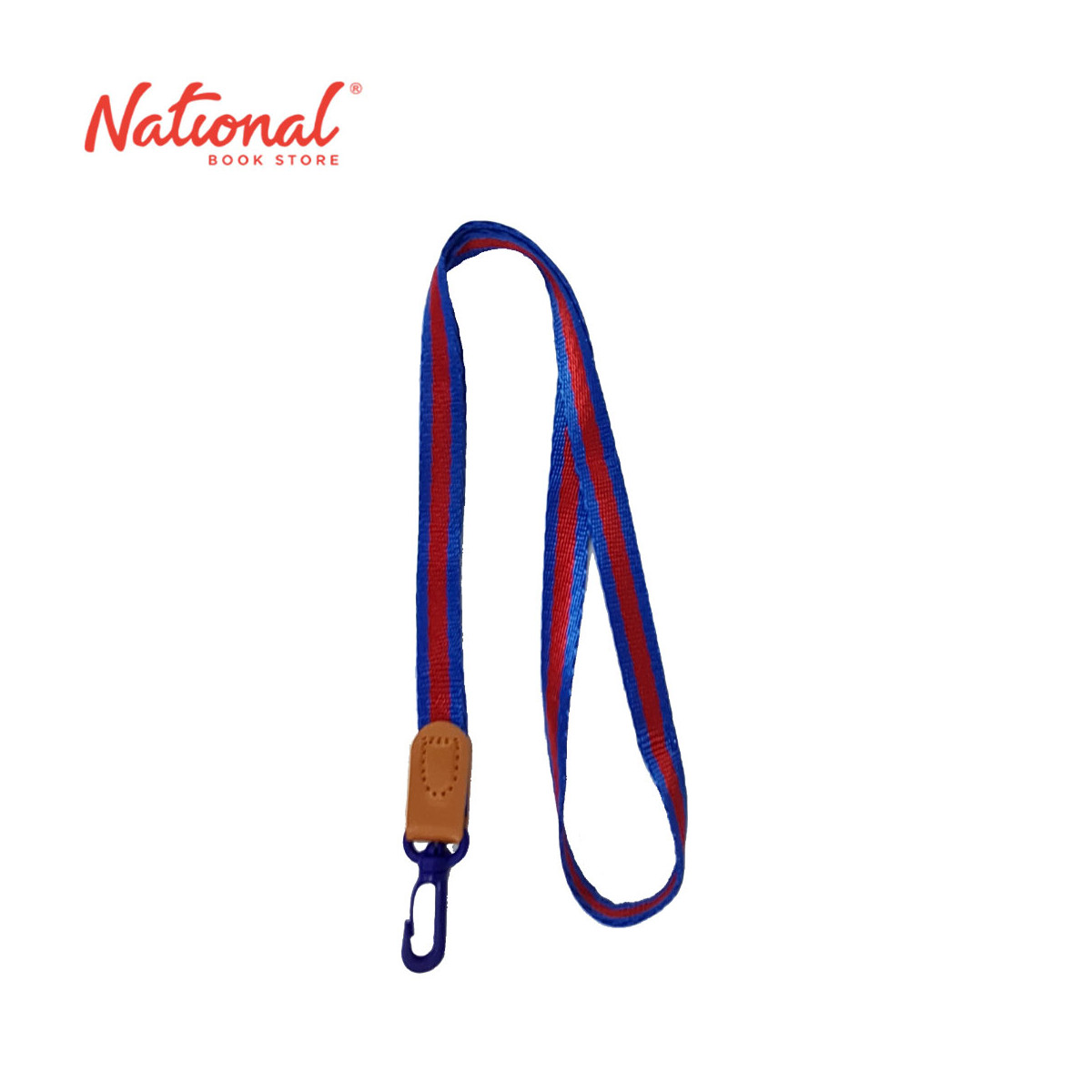 Lanyard Two Tone With Plastic Hook Blue & Red No.1 - School & Office Supplies
