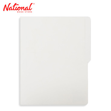Best Buy Folder White Short 14pts Matte - School & Office Supplies