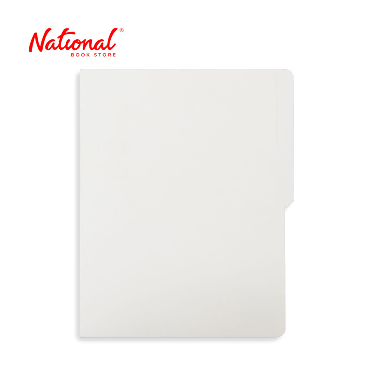 Best Buy Folder White Short 14pts Matte - School & Office Supplies