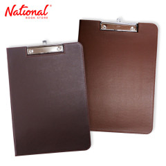 Clipboard Long With Cover Wire Clip Leatherette Material,...
