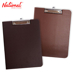 Clipboard Short With Cover Wire Clip Leatherette...