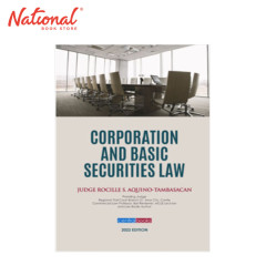 *SPECIAL ORDER* Corporation and Basic Securities Law...