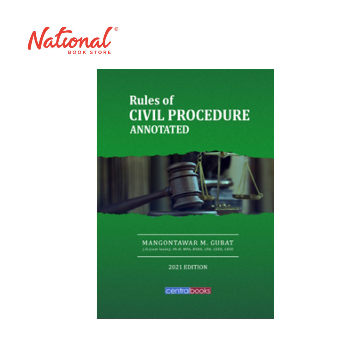 *SPECIAL ORDER* Rules of Civil Procedure Annotated (2021) by Atty. Mangontawar Gubat - Hardcover - Law Books