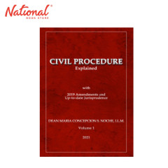 *SPECIAL ORDER* Civil Procedure Explained Vol. 1 (2021)...