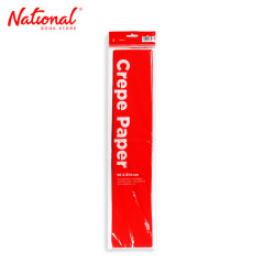 Best Buy Crepe Paper Red 50x200cm - Arts & Crafts Supplies