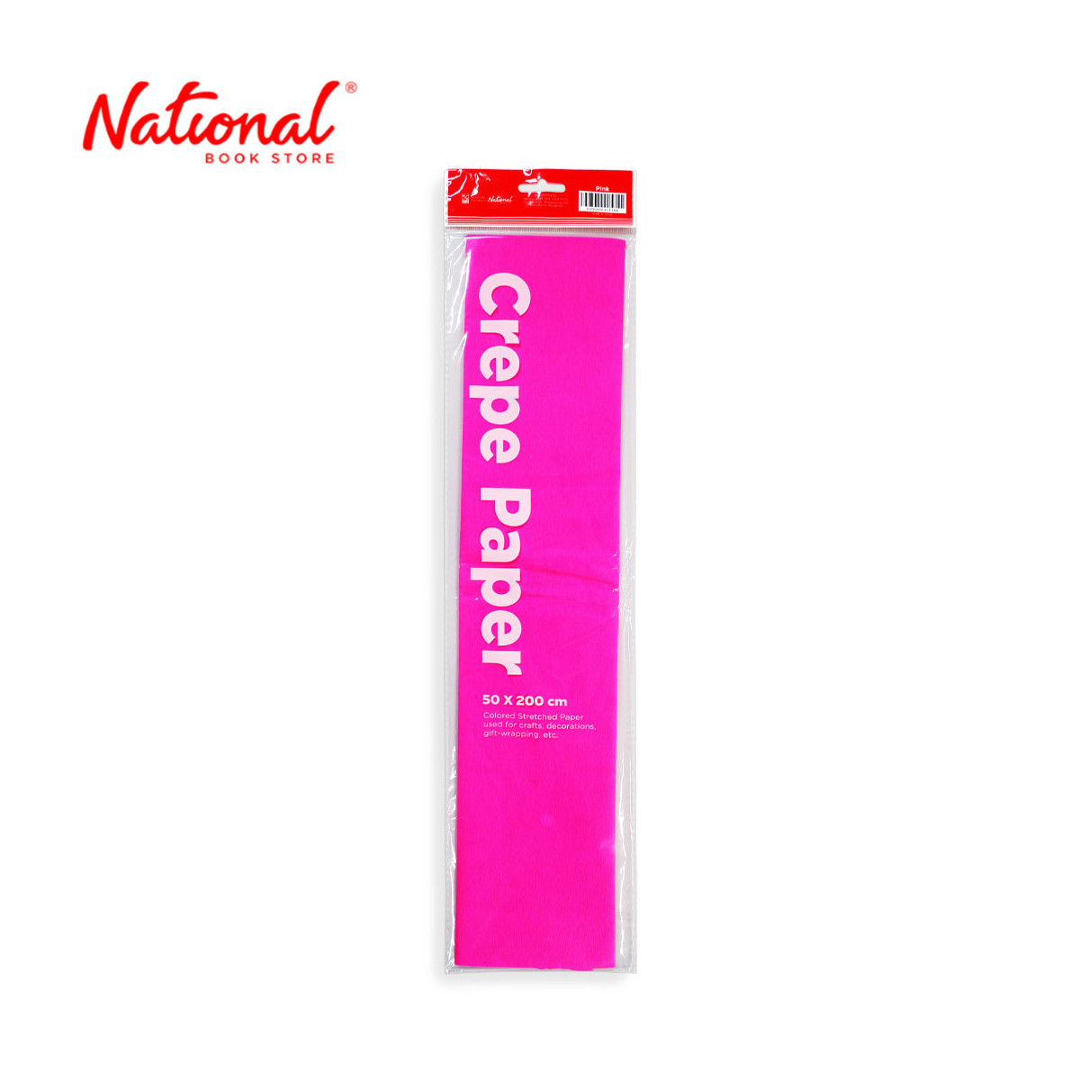 Best Buy Crepe Paper Pink 50x200cm - Arts & Crafts Supplies