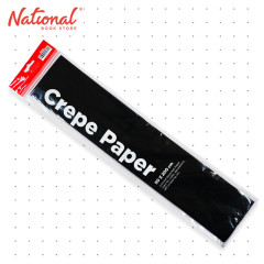 Best Buy Crepe Paper Black 50x200cm - Arts & Crafts Supplies