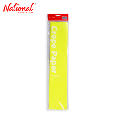 Best Buy Crepe Paper Neon Yellow 50x200cm - Arts & Crafts...