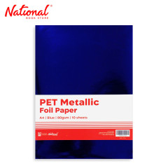 Best Buy Pet Metallic Paper 80Gsm 10's A4, Blue - Arts & Crafts Supplies