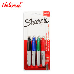 Sharpie Mini Permanent Marker Fine 4s 4024904 - School &...