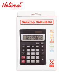 Best Buy Desktop Calculator BB-8 Black 8 Digits Dual...