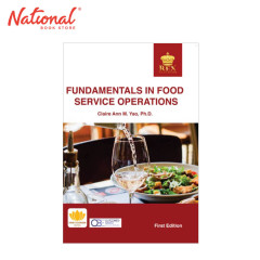 *SPECIAL ORDER* Fundamentals in Food Service Operations...